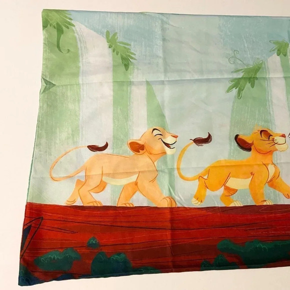 Disney Lion  King Pillow Case Standard Size 20" x 30" 1 Piece Pillowcase - Picture 2 of 8